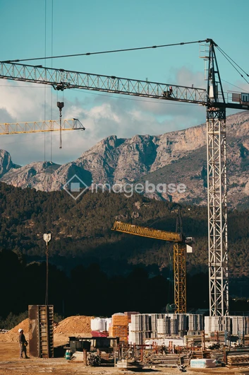 Mountain Construction Site