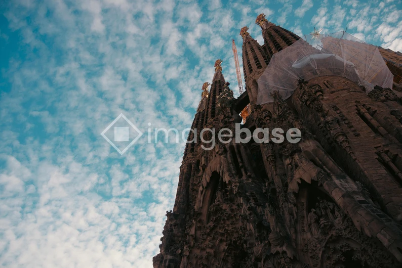 Majestic Cathedral Under Blue Sky