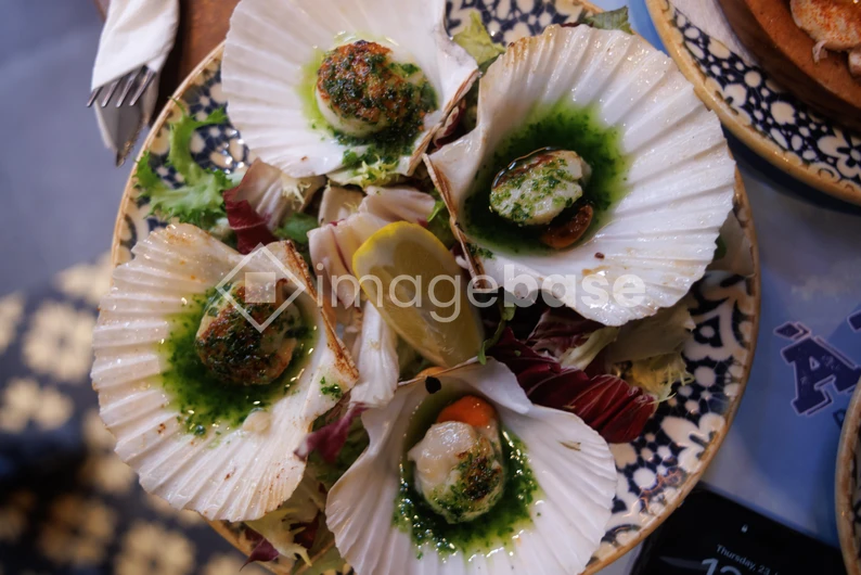Gourmet Scallop Dish