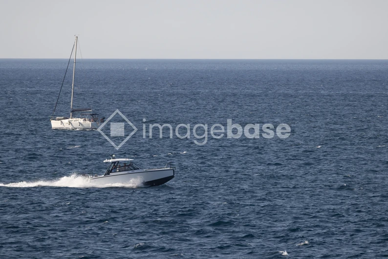 Boats on the Open Sea