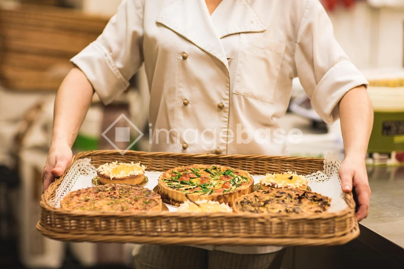Gourmet Tart Presentation