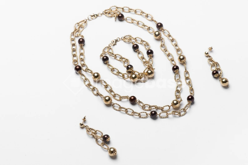 Gold Jewelry Set