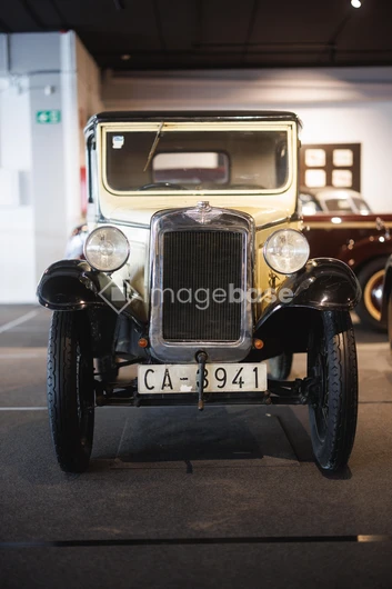 Vintage Car in Museum