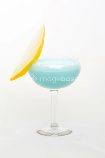 Refreshing Blue Cocktail
