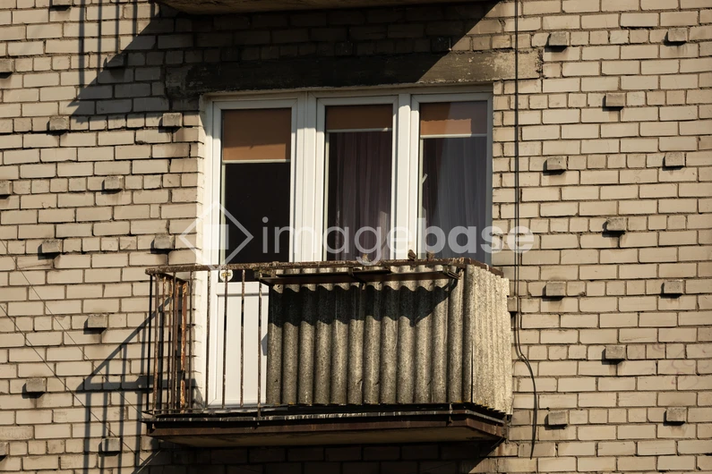 Urban Balcony Scene