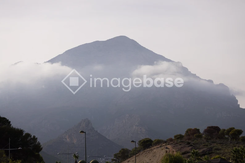 Misty Mountain Landscape