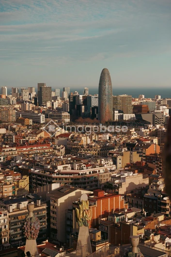 View of a Vibrant Cityscape
