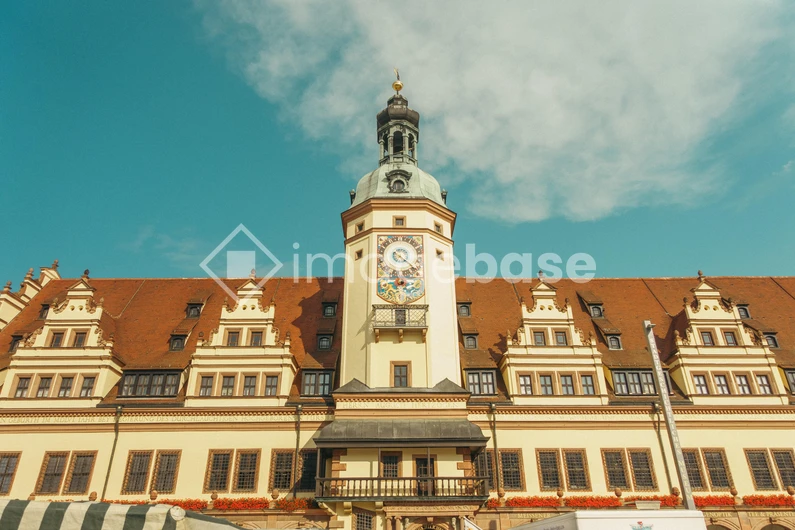 Historic Building with Clock Tower