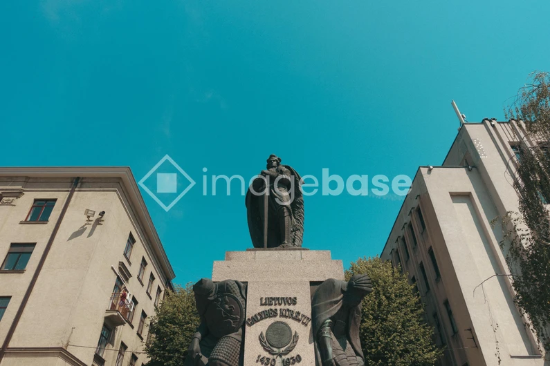 Historical Monument in Urban Setting
