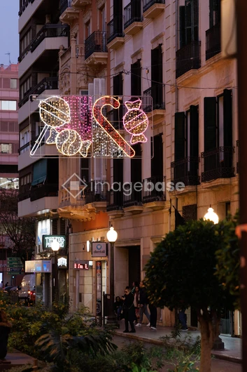 Festive Street Lights