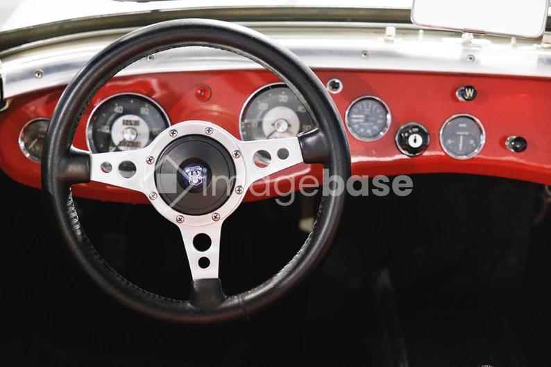 Vintage Car Dashboard