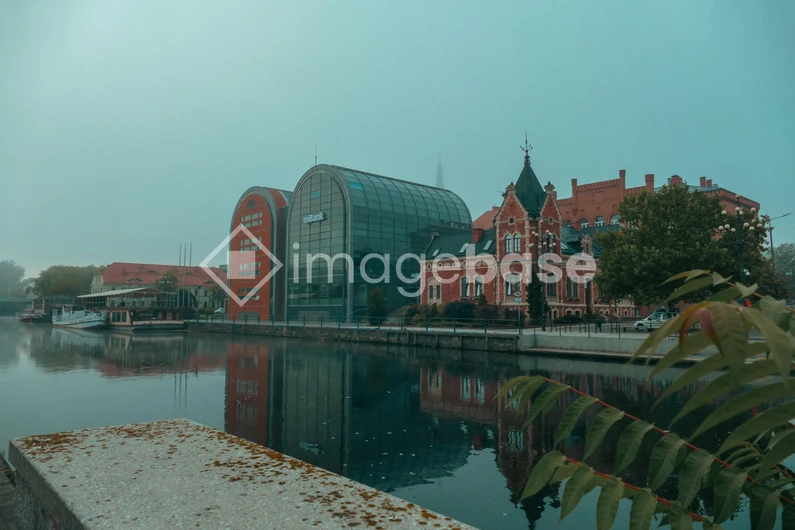 Misty Riverside Architecture