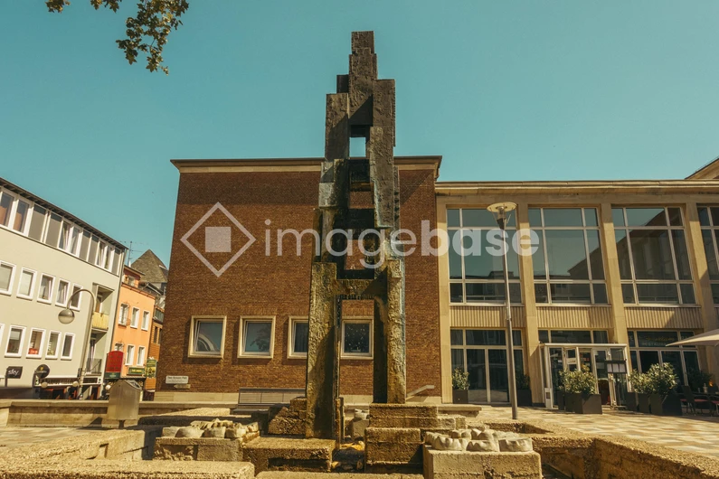 Modern Architectural Fountain