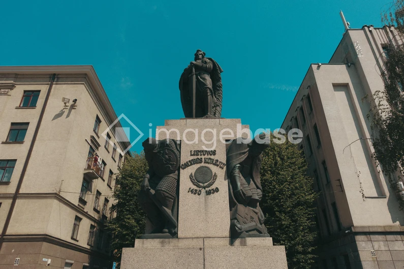 Historical Monument in Urban Setting