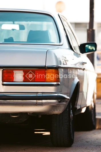 Vintage Car Rear View