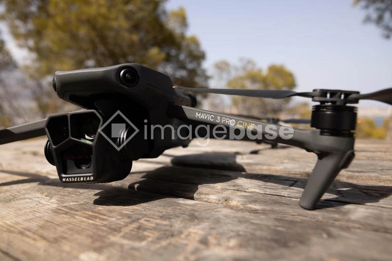 Drone on Wooden Deck
