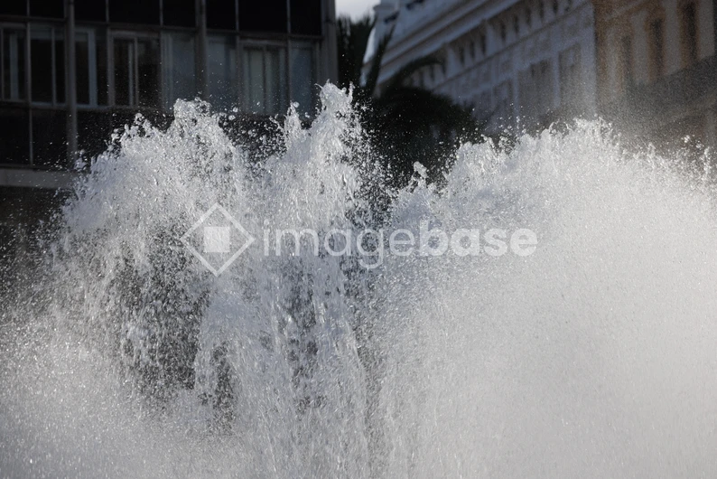 Urban Fountain Splash