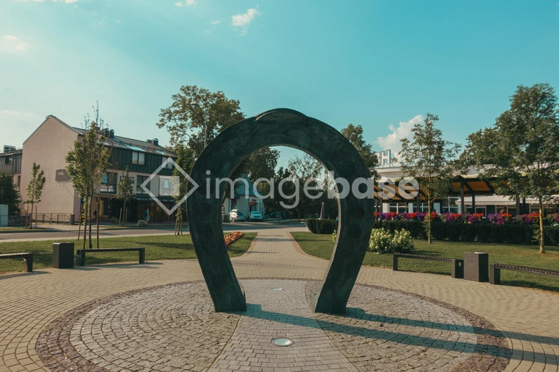 Public Art Structure in Park